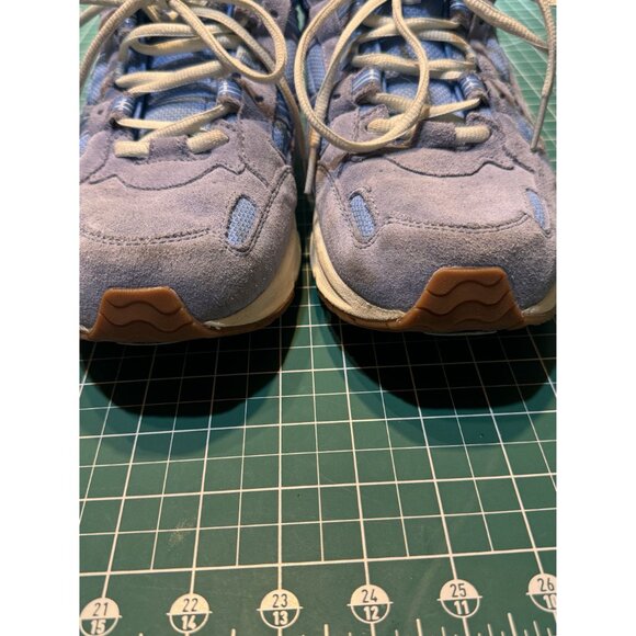 Vionic Women's Blue Suede Sneakers With Laces - Size 11 - Picture 2 of 5